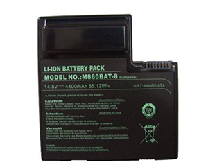 Replacement for Clevo M860TU Battery