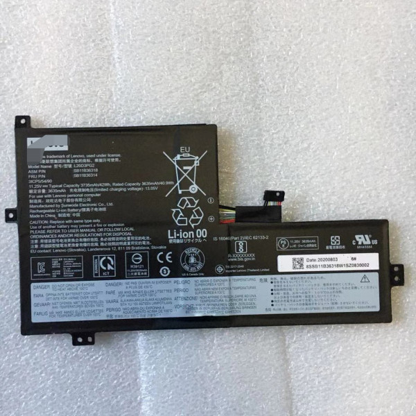 Replacement For Lenovo L20C3PG2 Battery