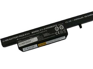 Replacement for Clevo C4500BAT-6 Battery
