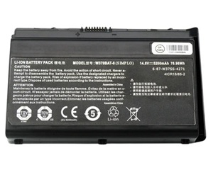 Replacement for Clevo W370BAT-8 Battery