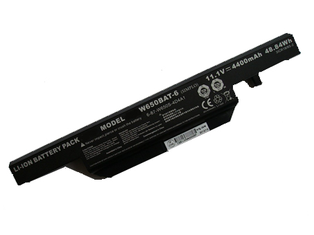Replacement for Clevo W650SH Battery