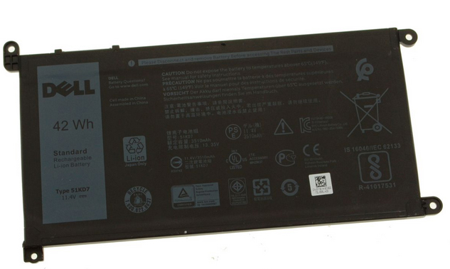 Replacement For Dell FY8XM Battery