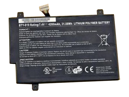 Replacement for MSI 40033906 Battery